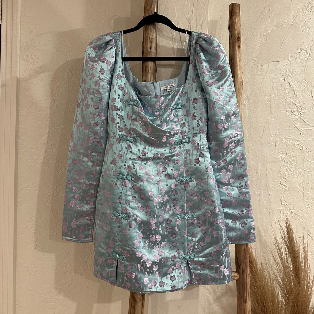 Sau Lee Jen Chinese Jacquard Dress - Picture 5 of 9